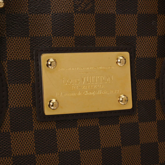 Louis Vuitton Damier Hampstead Mm Brown #106498L12B - Picture 9 of 12